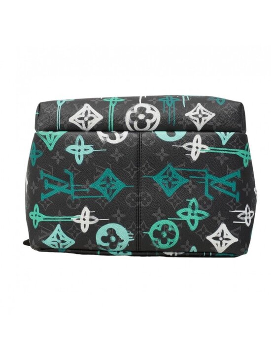 Louis Vuitton Backpack Monogram Eclipse Graffiti Discovery PM Black Multicolor main image 8